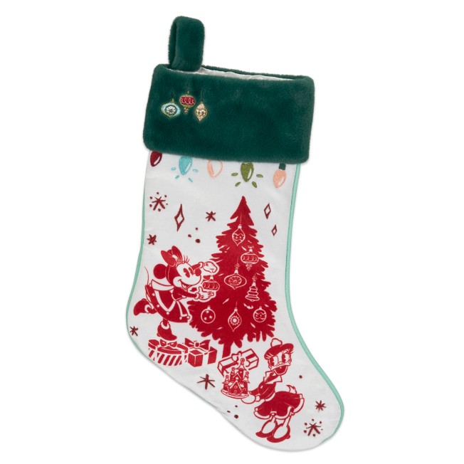 Sales Disney Featured Minnie and Daisy Vintage Christmas Stocking 63% ...